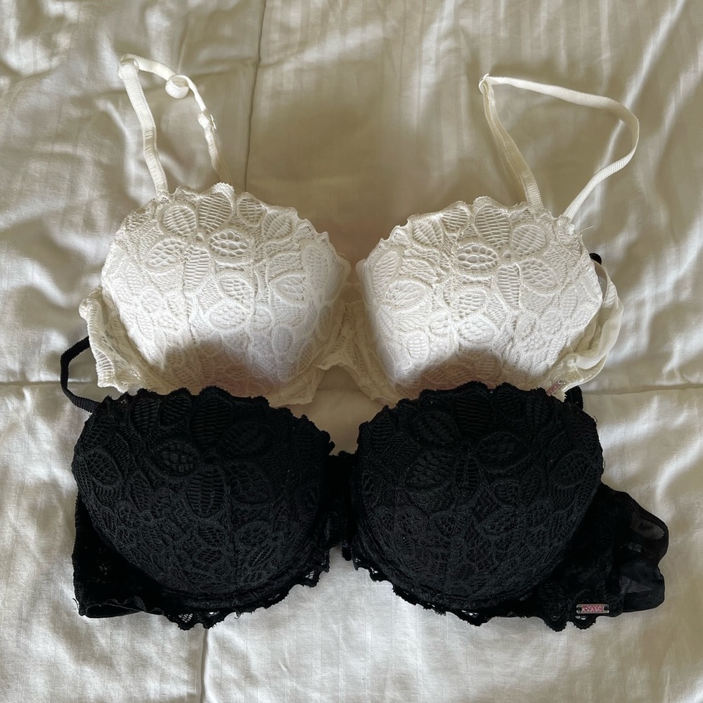 Victoria’s Secret PINK Push Up Bras -36B